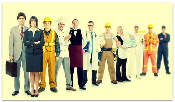 Виды профессий. Кто чем занимается