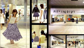 Рекламный трюк с зеркалом и примеркой.