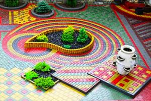 Технология производства красивой, тротуарной плитки.