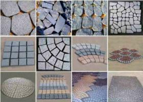 Простой технологический процесс производства плиток для тротуара.