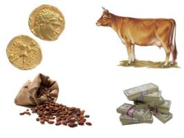 Как появились у денег функции.